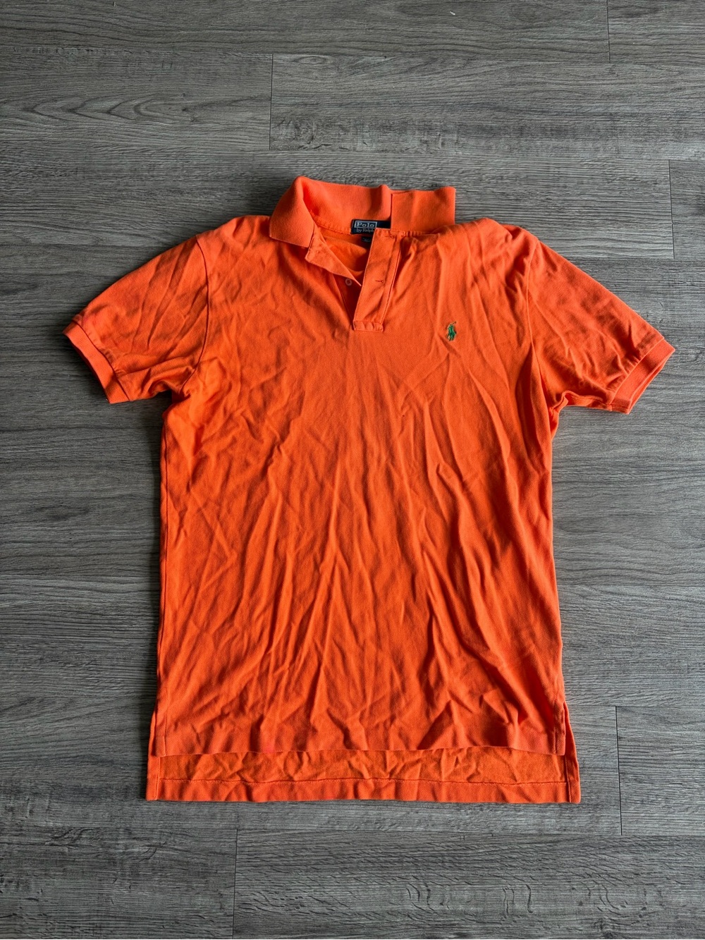 Ralph Lauren Polo Short-Sleeve Polo Shirt in Orange